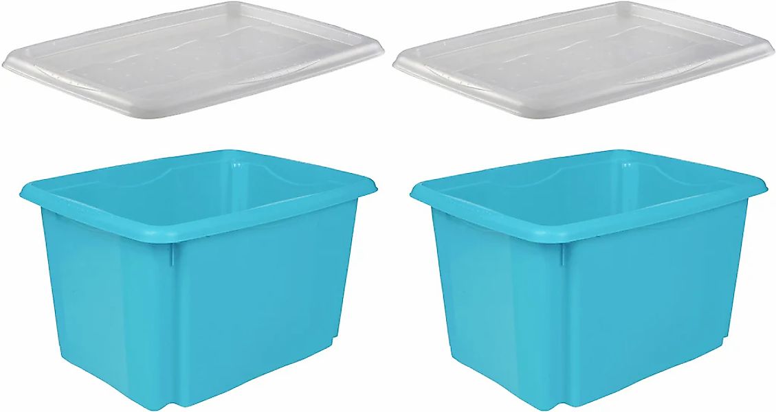 keeeper Stapelbox "emil" 30 L, mit Deckel, hochwertiger Kunststoff günstig online kaufen