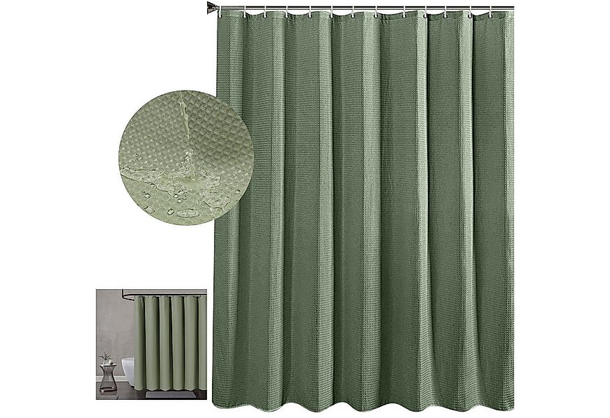 OKWISH Duschvorhang Badezimmer Vorhang Badewannenvorhang Dusche Breite 180 günstig online kaufen