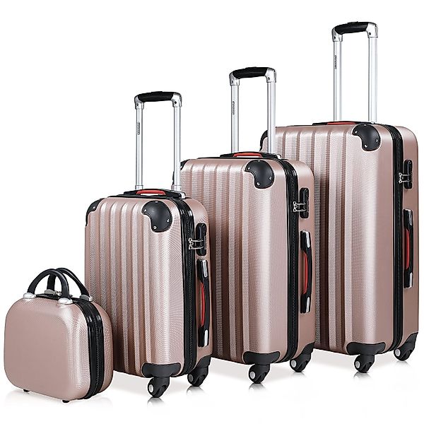 monzana Koffer Monzana, 4 Rollen, Baseline günstig online kaufen