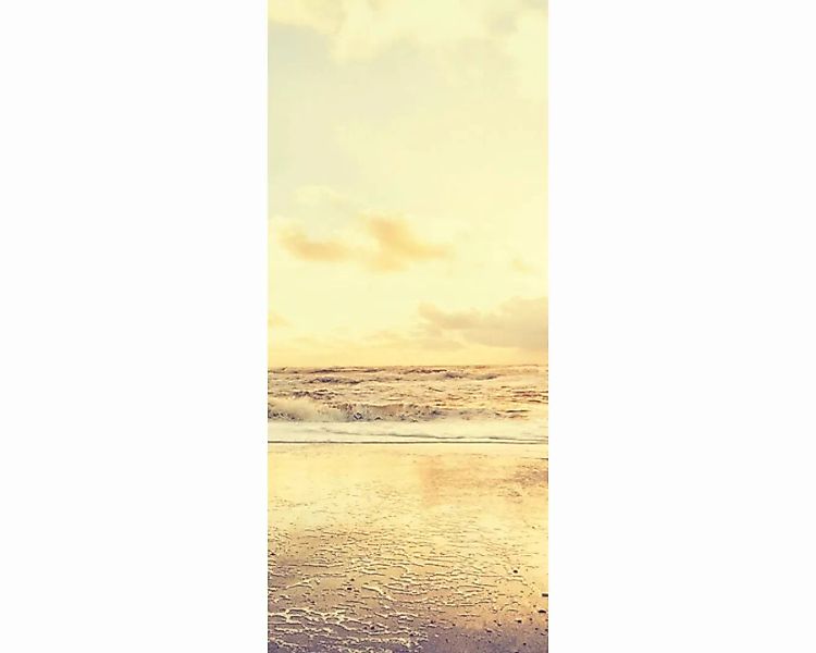 Trtapete "Strandsonne" 0,91x2,11 m / selbstklebende Folie günstig online kaufen