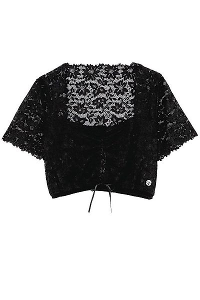 Spieth & Wensky Dirndlbluse Dirndlbluse - BAHAMAS - offweiß, schwarz günstig online kaufen