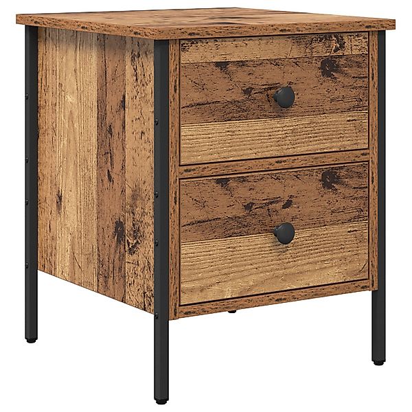 vidaXL Nachttisch Nachttisch Alter Holz 40x42x50 günstig online kaufen