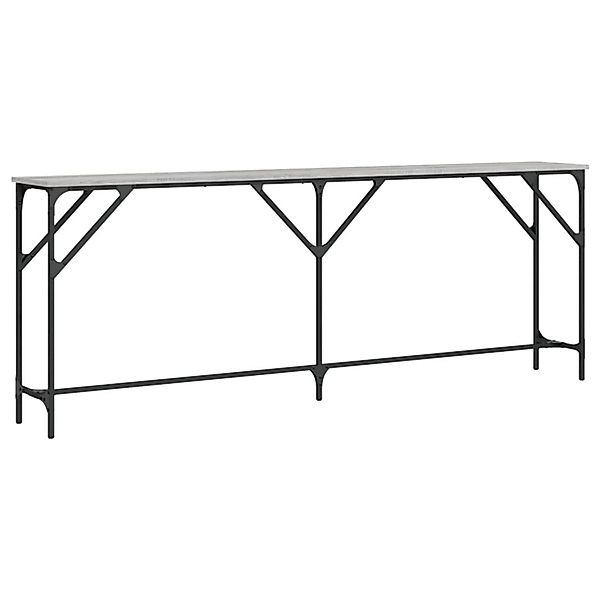 vidaXL Beistelltisch Konsolentisch Grau Sonoma 200x29x75 günstig online kaufen