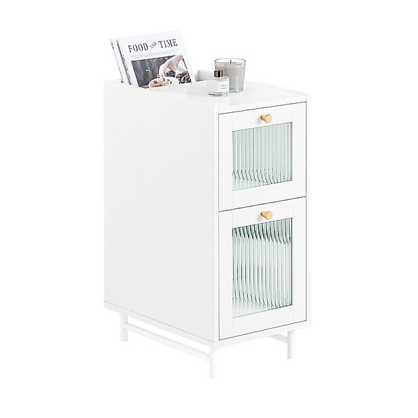 SoBuy Nachttisch FBT139, Nachtschrank Beistelltisch schmal günstig online kaufen