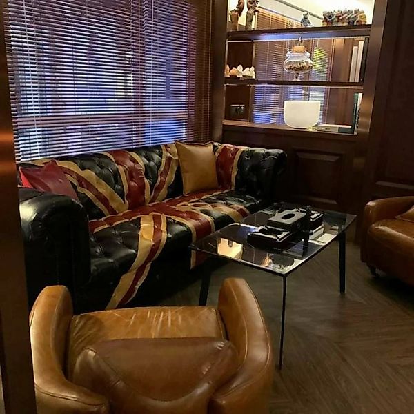 JVmoebel Sofa, Jack Union Chesterfield Polster Sofa Couch 3 Sitzer günstig online kaufen