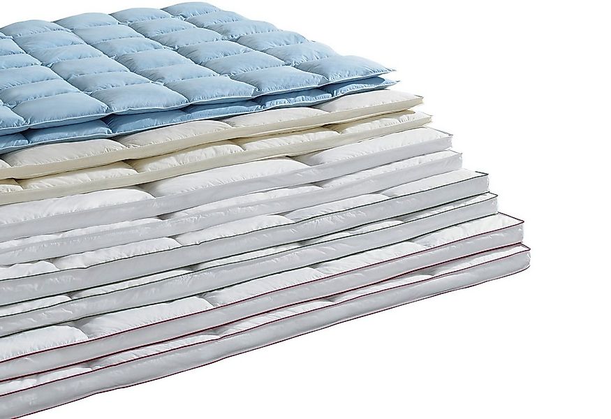 RIBECO Federbettdecke + Kopfkissen Überraschungspaket, 2-tlg, Decke mit Kis günstig online kaufen