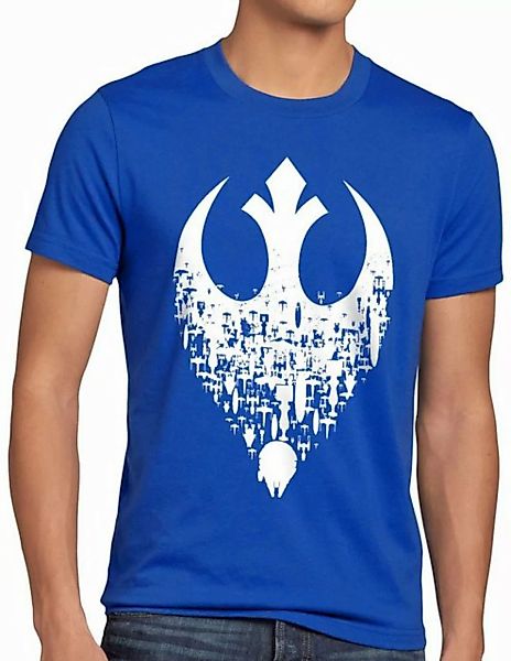 style3 T-Shirt Rebellen-Allianz Yavin xwing ywing star krieg wars der stern günstig online kaufen