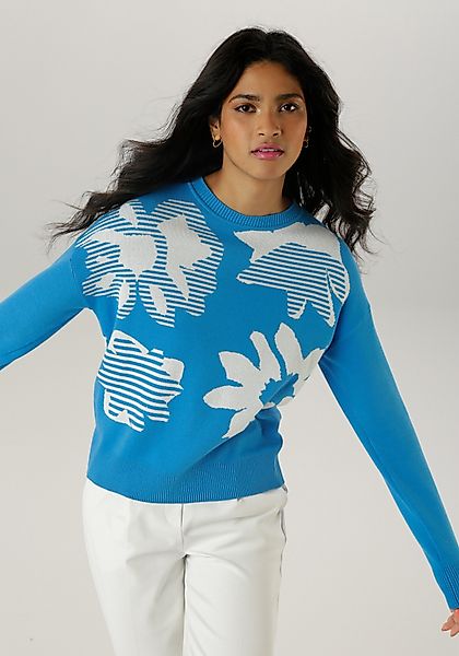 Aniston SELECTED Strickpullover mit trendiger und günstig online kaufen