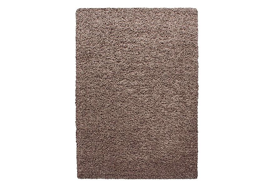 Teppich Boss Teppich Hochflor Teppich Lux Mokka, Läufer, Höhe: 30 mm günstig online kaufen