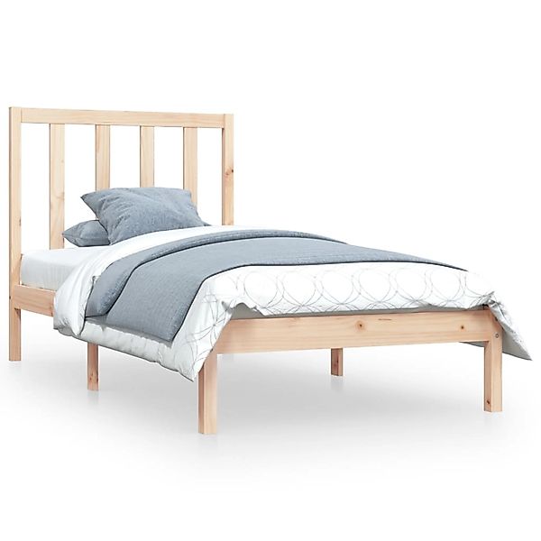 vidaXL Bett Massivholzbett Kiefer 90x200 cm günstig online kaufen