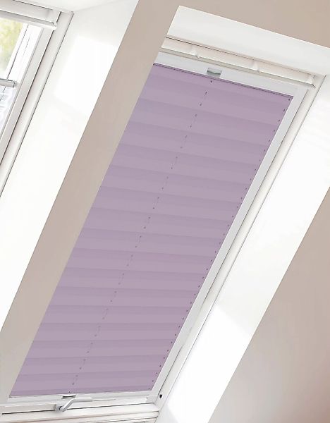 sunlines Dachfensterplissee »Classic Style Crepe«, Lichtschutz, verspannt, günstig online kaufen