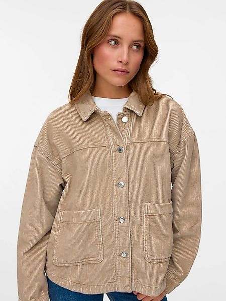 Vero Moda Cordjacke "VMJAMIE LS CORDUROY SHACKET MIX NOOS" günstig online kaufen
