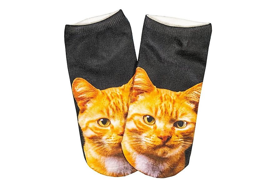 cosey Sneakersocken 1 Paar Sneaker Socken – Katzen Design – Einheits-Größe günstig online kaufen