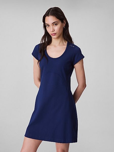 Calvin Klein Jeans Jerseykleid PUNTO MILANO SS SCOOP NK DRESS Mit Rundhalsa günstig online kaufen