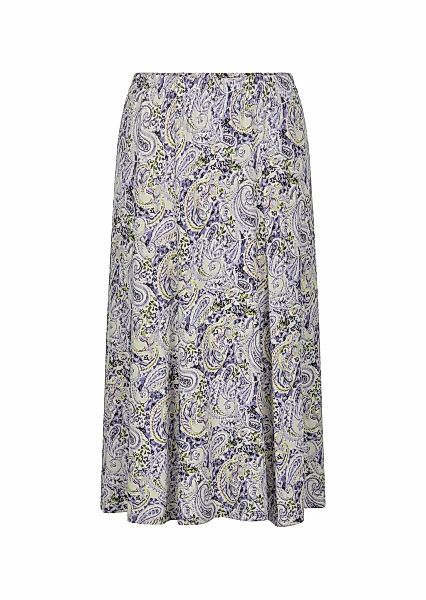 GOLDNER Jerseyrock "Kurzgröße Druckrock mit Paisley-Muster" stretchbequemer günstig online kaufen