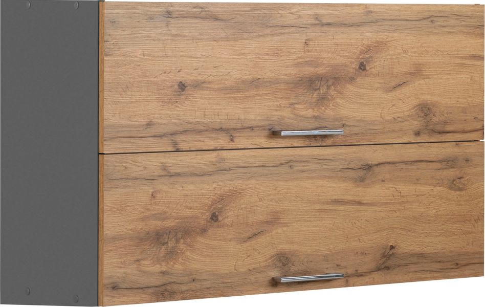 KOCHSTATION Klapphängeschrank "KS-Colmar" 100 cm, mit Metallgriff, für viel günstig online kaufen
