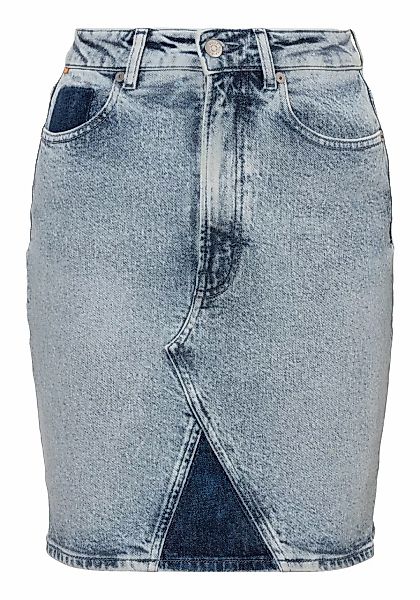 BOSS ORANGE Jeansrock "C DENIM SKIRT 2.0 Premium Damenmode", mit BOSS-Badge günstig online kaufen