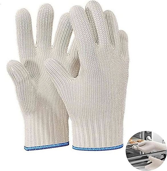 FELIXLEO Topflappen Hitzebeständige Kochhandschuhe für Grillen Backen Smoke günstig online kaufen