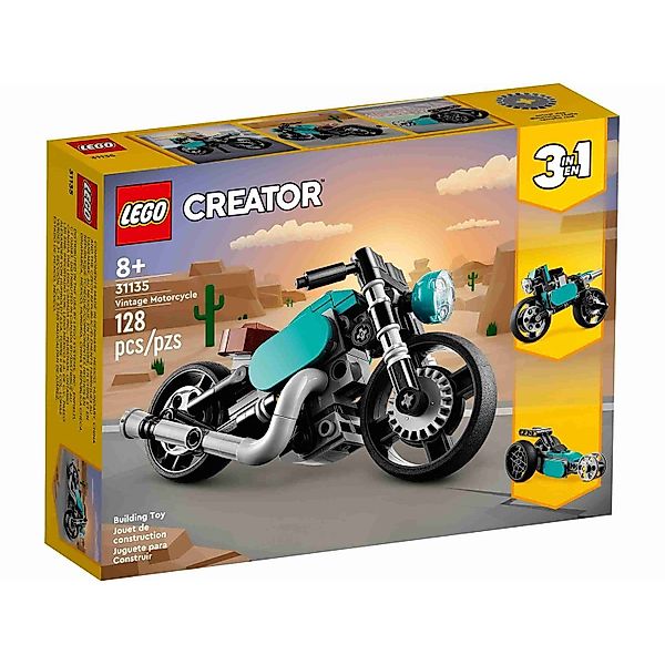LEGO® 31135 Oldtimer Motorrad Konstruktionsspielsteine günstig online kaufen
