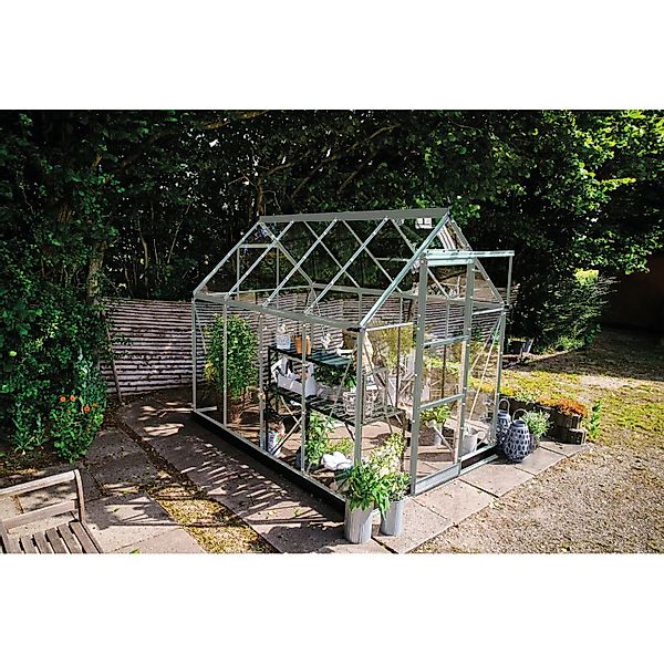 Halls Gewächshaus Icon 6 Alu 4,9 m² günstig online kaufen