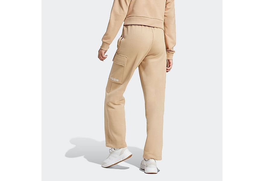 adidas Sportswear Sporthose W LIN FL CARGO (1-tlg) Cargohose mit flauschige günstig online kaufen