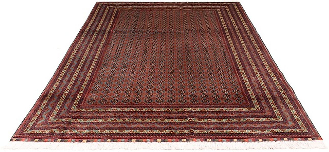 morgenland Orientteppich »Afghan - Buchara - 304 x 200 cm - dunkelrot«, rec günstig online kaufen