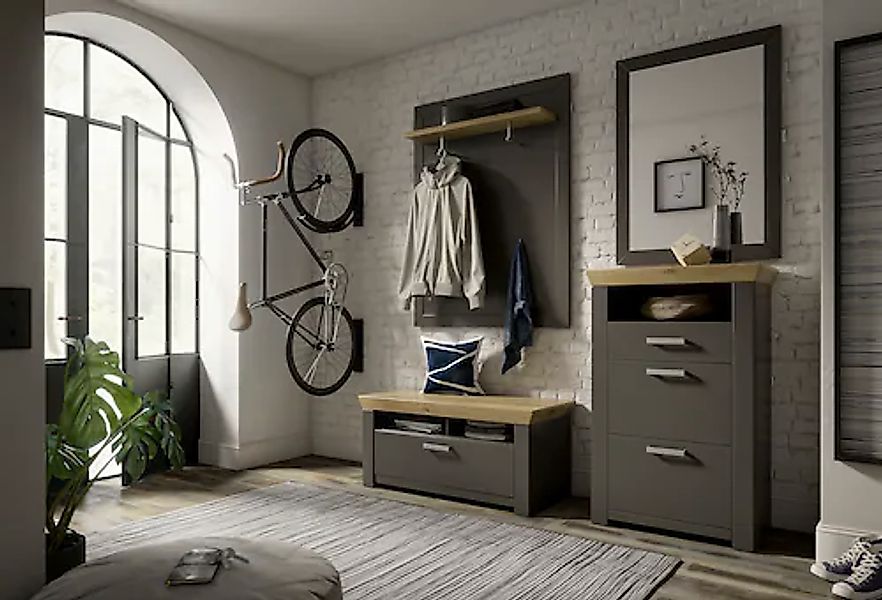 set one by Musterring Garderoben-Set »GA York Kombi 70« Set, 4 Stk. tlg. günstig online kaufen