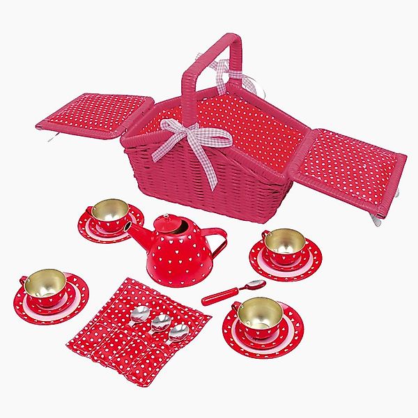 Small Foot Spielgeschirr Picknickkorb Punkte & günstig online kaufen