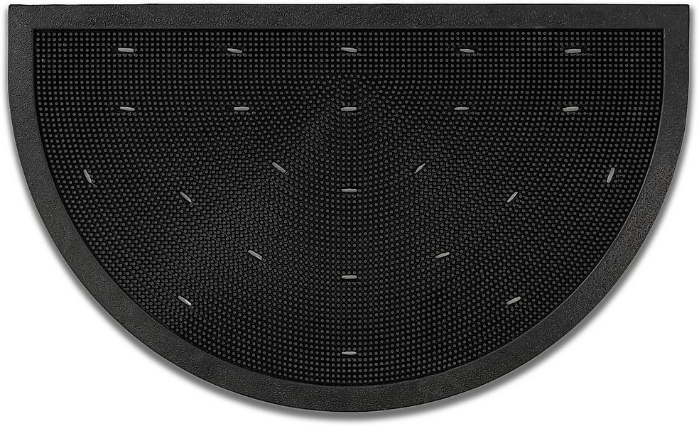 ASTRA Fußmatte Border Pin, halbrund, Höhe: 7 mm, Schmutzfangmatte, Türmatte günstig online kaufen