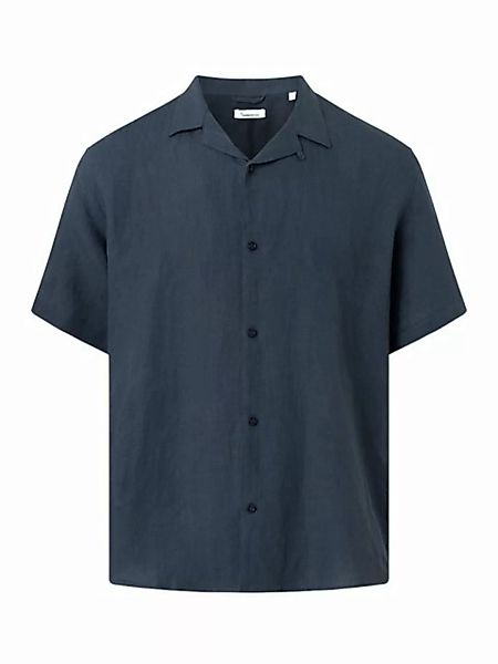 KnowledgeCotton Apparel Kurzarmhemd Box fit short sleeved linen shirt günstig online kaufen