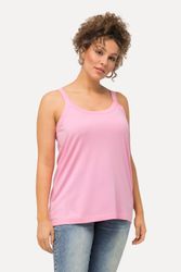 Ulla Popken Longtop Spaghettitop Rundhals Modalmix günstig online kaufen