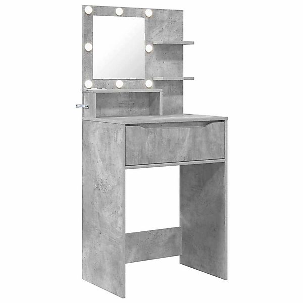 vidaXL Schlafzimmer-Frisiertische Beton Grau 80 x 39,6 x 135 cm 888990 günstig online kaufen