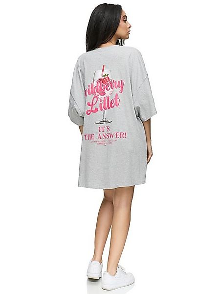 Worldclassca T-Shirt Worldclassca Oversized Print WILDBERRY LILLET T-Shirt günstig online kaufen