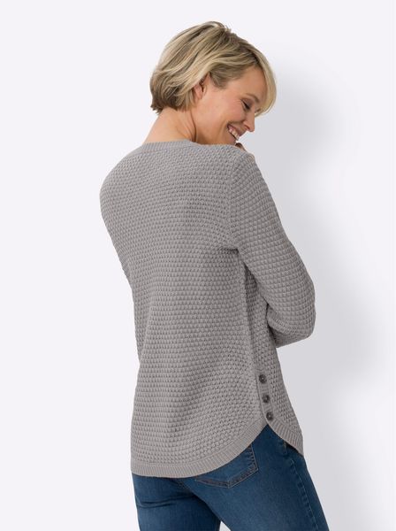 Sieh an! Strickpullover Langarm-Pullover günstig online kaufen