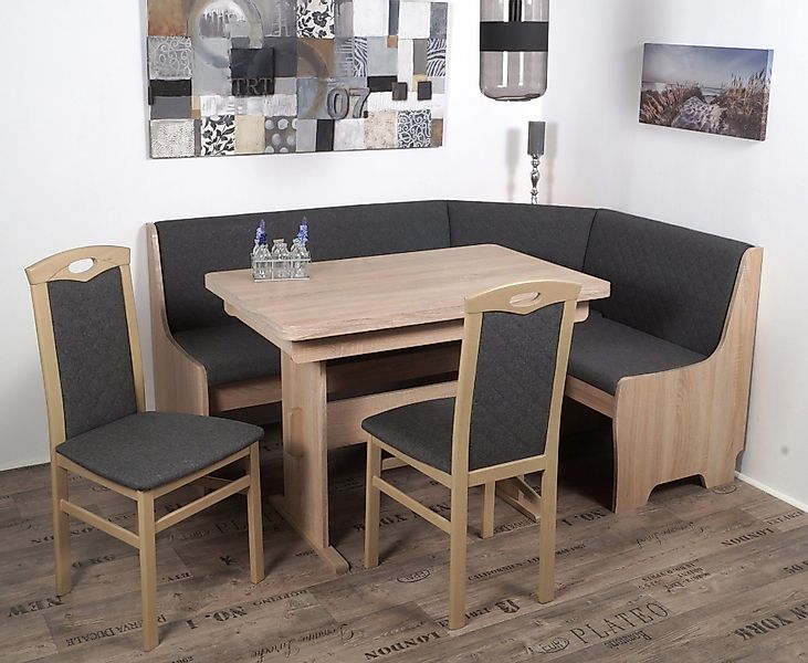 Stolebaenk Eckbankgruppe Laatzen MANIPI, (1xEckbank,1xTisch,2xStuhl), Bezug günstig online kaufen