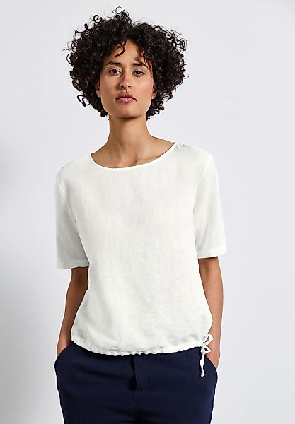 STREET ONE Shirtbluse, mit Leinenanteil günstig online kaufen