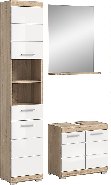 INOSIGN Badmöbel-Set Siena, 3 teilig, bestehend günstig online kaufen