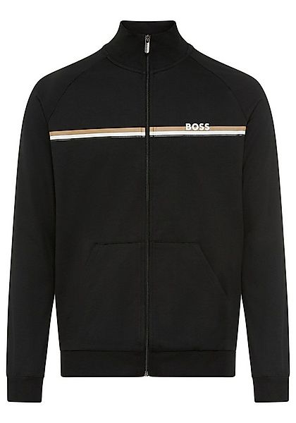 BOSS Sweatjacke Authentic mit Streifen und Logo, regular fit günstig online kaufen