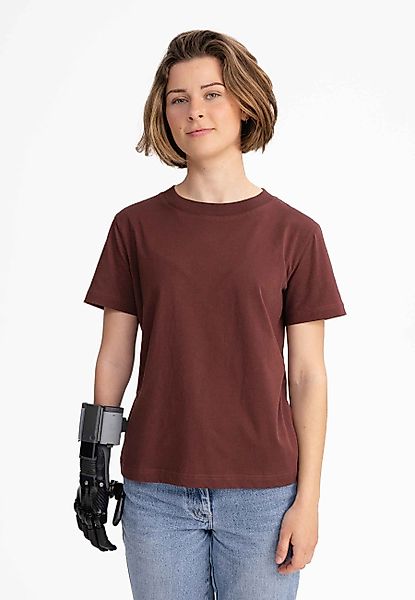 MELA Kurzarmshirt Damen T-Shirt KHIRA Fein günstig online kaufen