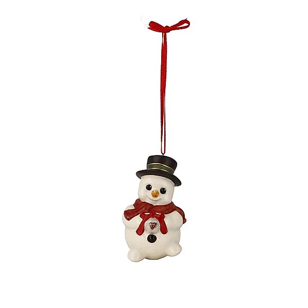 Goebel Weihnachtsfigur Goebel Schneemann, Hänger, Gustl günstig online kaufen