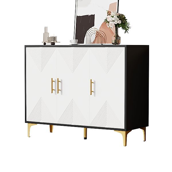 OKWISH Sideboard mit goldenen Griffen und günstig online kaufen