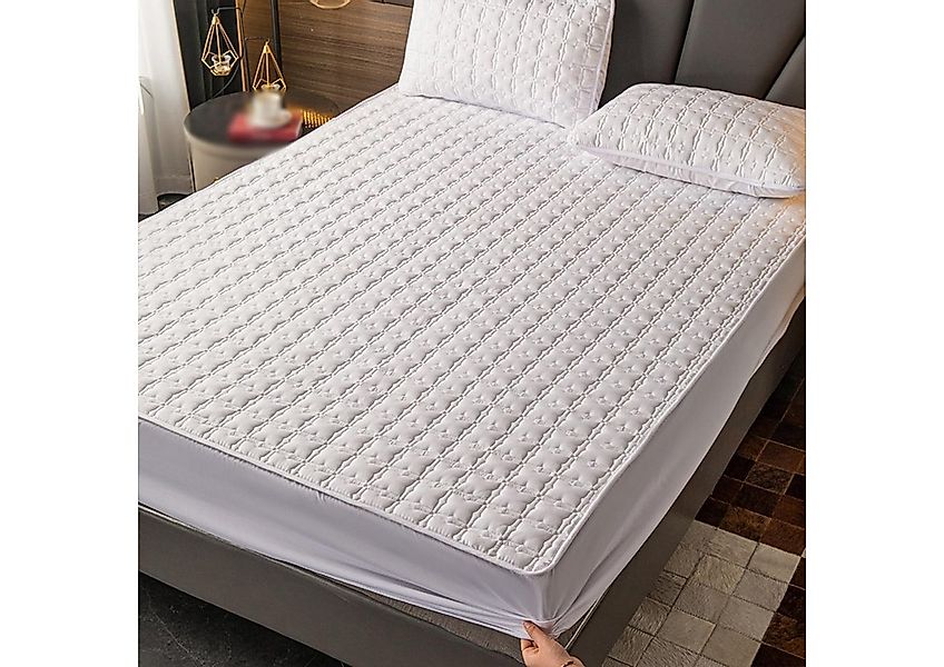 Matratzenauflage Allergiker Baumwolle Matratzenschoner 90x200cm, 180x200cm günstig online kaufen
