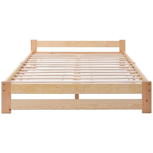 Gotagee Holzbett Massivholzbett Futonbett Natur Bett günstig online kaufen