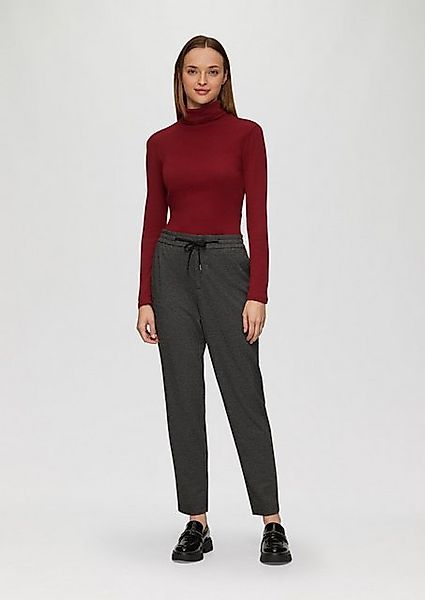s.Oliver 7/8-Hose Elastische Jogpants mit Muster günstig online kaufen