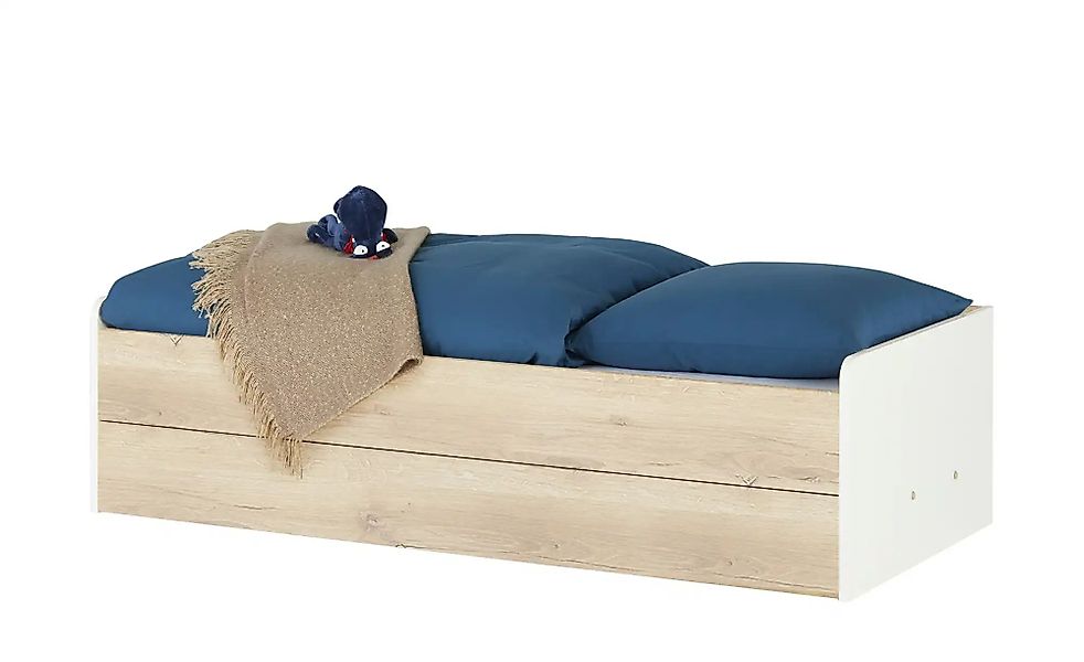 Stauraumbett  Grow Up ¦ holzfarben ¦ Maße (cm): B: 97 H: 54,5 Betten > Bett günstig online kaufen