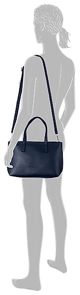 TOM TAILOR Shopper "Marla", aus fein genarbtem Lederimitat außen und weiche günstig online kaufen