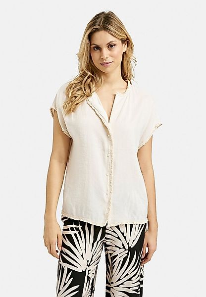 Milano Italy Kurzarmbluse mit überschnittenen Schultern günstig online kaufen