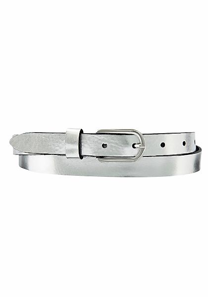 BERND GÖTZ Ledergürtel "Ledergürtel im schmalen Stil mit Schließe in Hufeis günstig online kaufen
