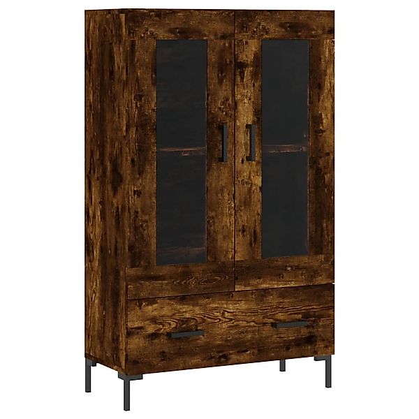 vidaXL Highboard Räuchereiche 69,5x31x115 cm Holzwerkstoff 828305 günstig online kaufen