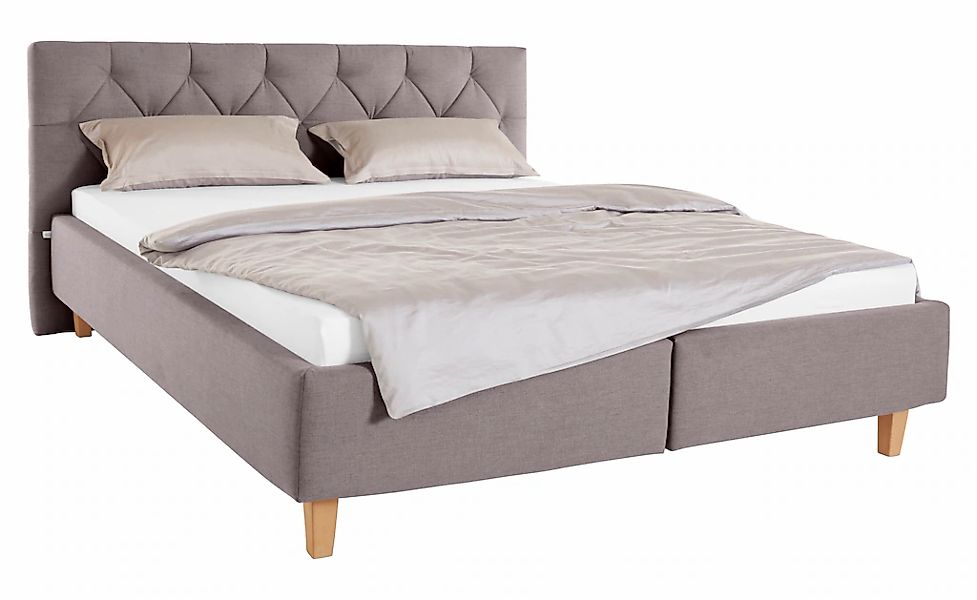 Home affaire Polsterbett "Sunley 100", Kreuzsteppung, Kopfteilhöhe 102 cm, günstig online kaufen